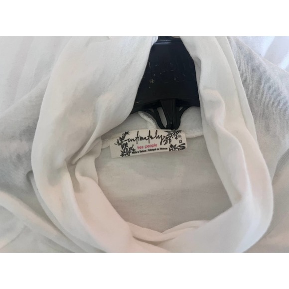 Free People Modern Turtleneck Jersey Top - Picture 6 of 7